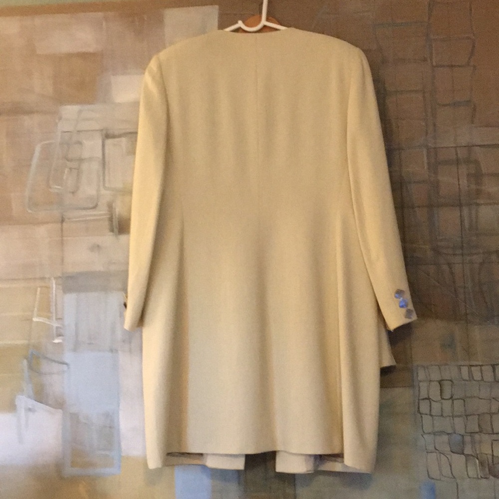 Vintage Pale Green Coat & Skirt Suit - Picture 2 of 8
